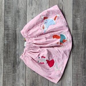 Mini Boden Winter Forest Friends Ice Skating Skirt